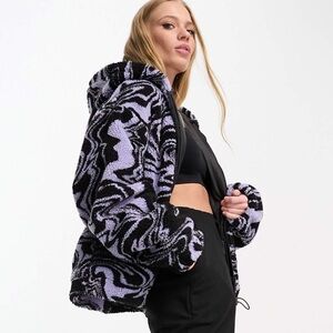 ASOS Design Zip-up Fleece